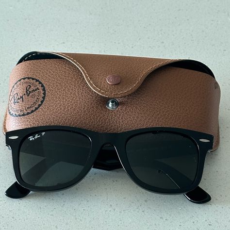 Ray-Ban Polarized Wayfarer Sunglasses In Classic Rayban Wayfarer Men, Ray Ban Sunglasses Mens, Rayban Sunglasses Mens, Ray Ban Original Wayfarer, Ray Bands, Ray Ban Sunglasses Wayfarer, Boo Basket, Ray Ban Wayfarer, Blues Brothers