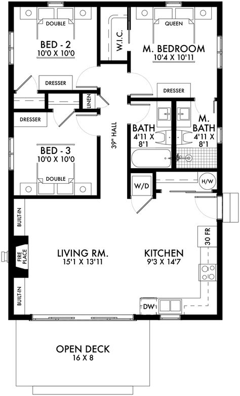 900 Sf House Plans, 36x30 House Plans, 3 Bedroom 1 Bathroom House Plans, 30x32 House Plans, 3bdrm 2 Bath House Plans, Small House Layout Plans 3 Bedroom, 900 Sq Ft House Plans 3 Bedroom, Free House Plans 3 Bedroom, Small House Floor Plans 2 Bedroom