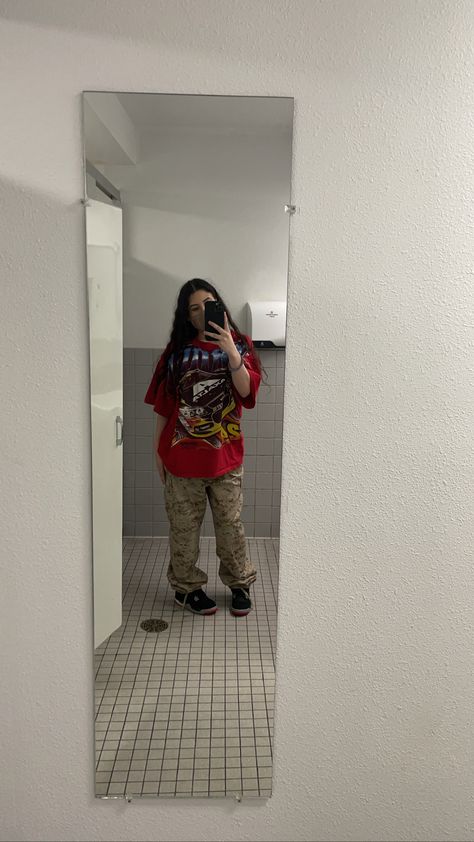 #outfitinspo #streetwear #jordans #jordan4 #bred4s #jordanbred4 Bred Jordan 4 Outfit, Bred Reimagined Jordan 4 Outfit, Messy Room Jordan 4 Outfit, Jordan 4 Bred Reimagined Outfit, Bred 4 Outfit Women, Bred 4 Outfit, Bred 4s Outfit, Jordan 4 Bred Outfits, 4s Jordans Outfit