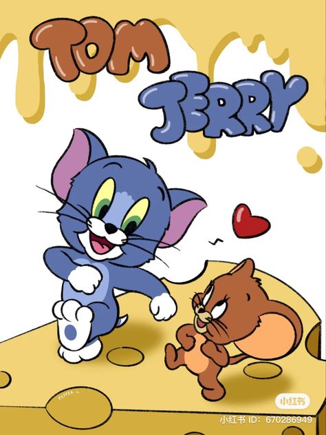 Tom Jerry Painting, Tom Y Jerry Dibujos, Tom And Jerry Art, Tom And Jerry Painting, Tom And Jerry Cute, Tom And Jerry Baby, Tom And Jerry Drawing, Tom And Jerry Photos, Jerry Images