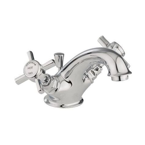 Ben's ham cross head luxury mono mixer bathstore.com Bathroom Sink Taps, Bathroom Taps, Tap Handles, Basin Mixer Taps, Sink Taps, Basin Taps, Shower Taps, Bathroom Basin, Basin Mixer