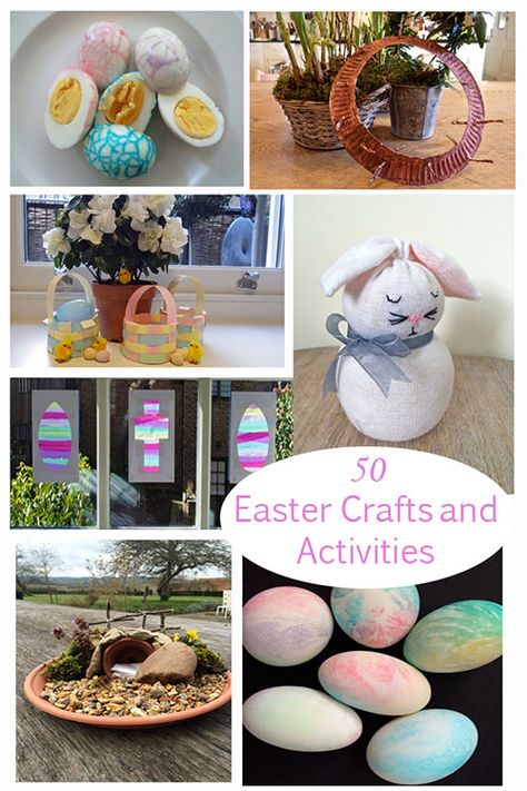 50 of the best Easter Crafts and Activities Ways To Dye Easter Eggs, Kindergarten Spring, Unique Easter Eggs, Dye Easter Eggs, Hippity Hoppity, Easter Egg Dye, Easter Projects, Coloring Easter Eggs, Easter Time