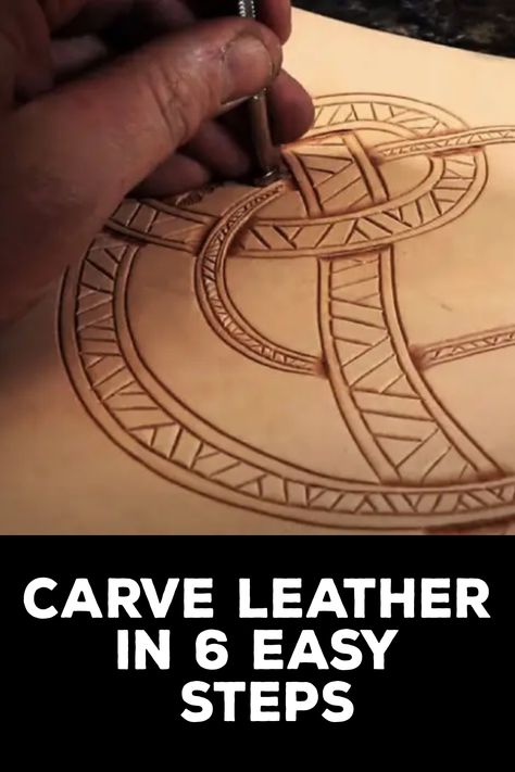 How to Carve Leather Easy Hobbies, Leather Carving, Leather Paint, Relaxing Activities, Online Tutorials, Rotary Tool, Sharp Objects, Local Crafts, Favorite Hobby