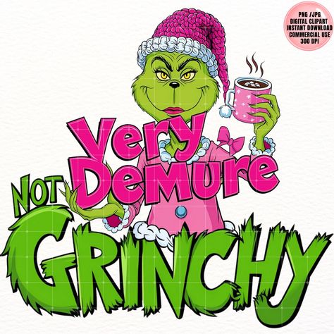 Grinch Digital Art, Christmas Etsy Ideas, So This Is Christmas, Christmas Sticker Ideas, Christmas Profile Pics, Things For Christmas, Christmas Profile, Retro Pink Christmas, Funny Christmas Wallpaper