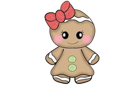 Gingerbread Christmas Tree, Gingerbread Girl, Rock Painting Designs, Christmas Characters, Christmas Drawing, Noel Christmas, Christmas Paintings, Christmas Clipart, The Boy