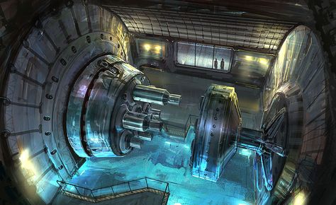 ArtStation - Reactor Core-Hero Prop, Shane Nielsen Scifi Lab, Reactor Core, Sci Fi Laboratory, Scifi Interior, Architecture Drawing Presentation, Futuristic Helmet, Spaceship Interior, Nuclear Reactor, Star Trek Art