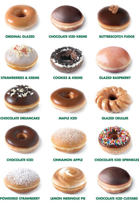 krispy kreme Krispy Kreme Menu, Krispy Kreme Recipe, Krispy Kreme Glazed Donut, Foods Aesthetic, Krispy Kreme Donuts, Krispy Kreme Doughnut, Food Business Ideas, Food Asmr, Bread Shop