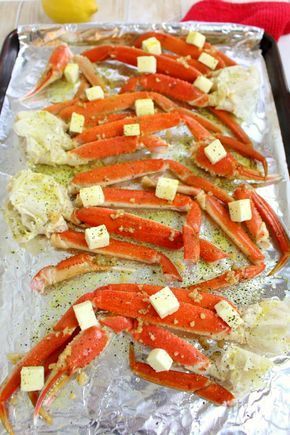 Lobster Legs Recipes, Crab Clusters In Oven, Best Way To Cook Snow Crab Legs At Home, Cook Crab Legs Best Way To, Roasted Crab Legs Oven, Cooking Snow Crab Legs Best Way To, Oven Baked Crab Legs Recipes, Baked Snow Crab Legs Oven, Oven Crab Legs How To Cook