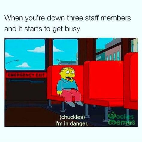 Hospitality Memes Hilarious, Work Memes Restaurant, Server Humor Memes, Waitress Memes Funny, Server Memes Funny, Job Memes Funny, New Job Meme, Waitress Quotes, Restaurant Memes