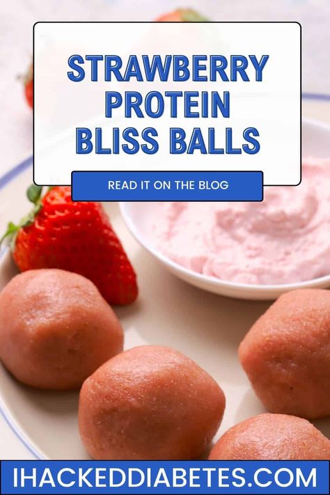 Strawberry Protein Recipes, Strawberry Protein Balls, Strawberry Protein Powder, Cheese Salad Recipes, Low Carb Protein Powder, Strawberry Pudding, Strawberry Protein, Cream Dip, Low Carb Protein