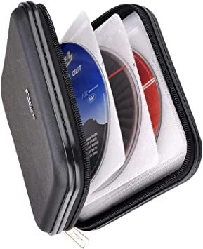 XiongYe CD DVD Wallet, 32 Capacity Heavy Duty, DVD CD Case Holder for Car, Portable DVD/VCD Storage Disk, Hard Shell Sturdy case , Car CD Disk Holder, Booklet, Blu-ray Wallet (32 Capacity,Black) Cd Case, Dvd Storage, Dvd Case, Cd Cases, Cd Dvd, Samsung Gear Fit, Wallet Bag, Blu Ray, Room Ideas