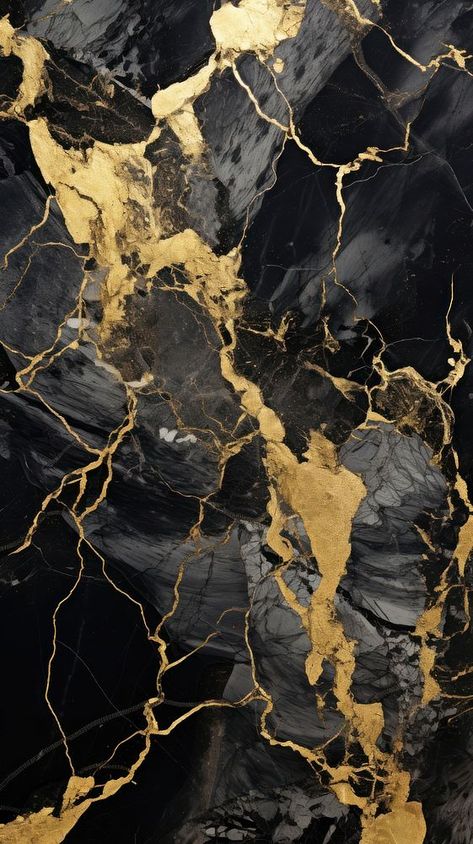 Black Gold Marble Wallpaper, Marble Black Wallpaper, Fireplace Floor, Marble Texture Seamless, Marble Pattern Texture, Black And Gold Abstract, Gold Marble Wallpaper, Gold Bedroom Decor, Dark Marble