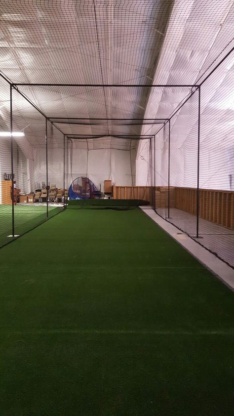 Indoor Batting Cage, Softball Batting, Cricket Nets, Batting Cage, Batting Cages, Baseball Softball, Aesthetic Room, Softball, Tennessee