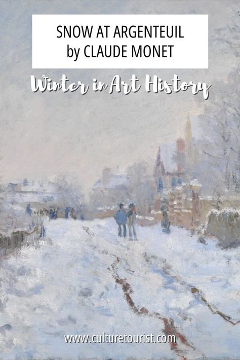 Art history is full of beautiful paintings with a winter theme. The whiteness of snow, muted winter light and almost a monochromatic palette fascinated painters since the Middle Ages. I’m sharing the 20 most beautiful winter-themed paintings in this article dedicated to winter in art. Famous Winter Paintings, Winter Themed Paintings, Monochromatic Art Ideas, Monochromatic Colour, Themed Paintings, January Art, Christmas Artist, Art History Lessons, Christmas History