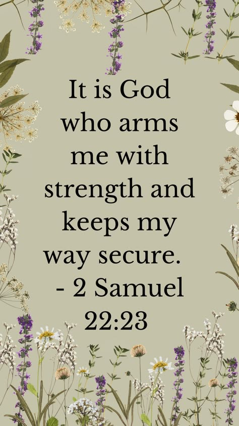 Daily Bible Verse Scriptures, Scripture For Encouragement, Scriptures For Strength, Verses For Encouragement, 2 Samuel, Biblical Inspiration, My Jesus, Quotes Prayer, Inspirational Bible Quotes