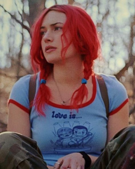 3,378 Likes, 5 Comments - @palepinkadolescence on Instagram: “Kate Winslet as Clementine in “Eternal Sunshine of the Spotless Mind” 2004.” Eternal Sunshine Of The Spotless Mind, Eternal Sunshine, Kate Winslet, Red Hair, A Woman, Film, Tumblr, Red, Hair