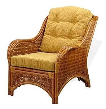 Colonial Colors, Wicker Lounge Chair, Handmade Chair, Brown Cushion, Cream Cushions, Rattan Armchair, Brown Cushions, Lounge Armchair, Accent Arm Chairs