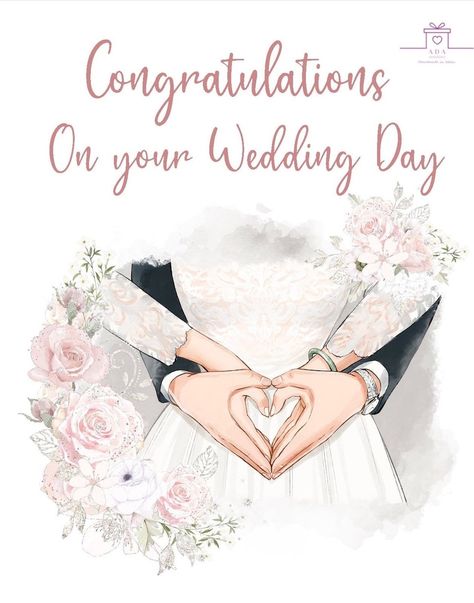 Happy Wedding Day Images, Wedding Congratulations Quotes, Wedding Congratulations Wishes, Happy Wedding Wishes, Marriage Congratulations, Congrats On Your Wedding, Congratulations Wedding Card, Congratulations On Your Wedding, Wedding Day Wishes