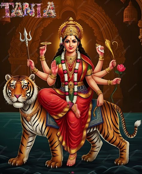 Sherawali Mata, Mother Durga, Graphic Wedding Invitations, Durga Ji, Lord Murugan Wallpapers, Mata Rani, Shri Hanuman, Durga Images, Diwali Images