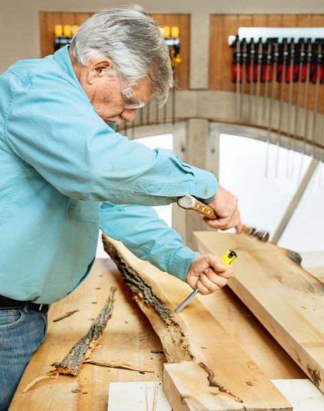 How To Turn a Wood Slab Into a Table - This Old House Live Edge Dining Table Diy, Diy Live Edge Dining Table, Live Edge Table Legs Ideas, Live Edge Table Diy, Live Edge Projects, Live Edge Table Legs, Live Edge Table Dining Rooms, Work Nook, Live Edge Kitchen Table