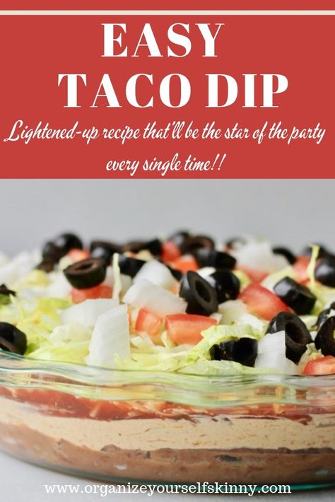 Taco Dip Layered, Cold Taco Dip, Taco Dip With Meat, Best Taco Dip Recipe, Nachos Dip Recipe, Easy Taco Dip, Melted Cheese Dip, Mexican Dip Recipes, Taco Dip Easy