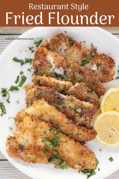 Best Way To Cook Flounder, Filet Of Flounder Recipes, Flounder Marinade, Fried Flounder Recipes Fish Fry, Air Fried Flounder, Air Fryer Flounder Filets, Air Fried Flounder Recipes, How To Cook Flounder Filets, Fried Flounder Recipes