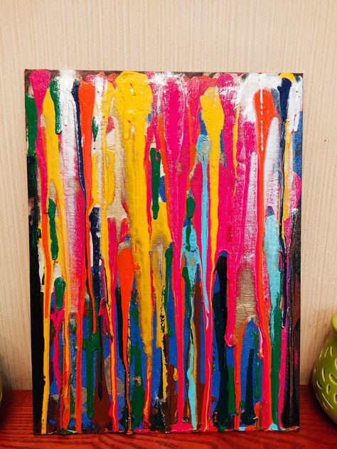 It's a colourful splash of acrylic colours on canvas with drip art technique. Graffiti Drip, Gate Background, Lab Ideas, Drip Art, Colour Splash, Neon Painting, Acrylic Colours, Drip Painting, Pen Art