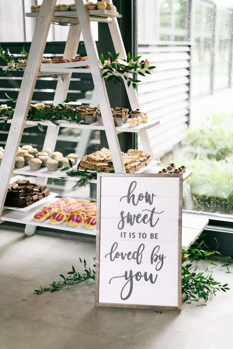 Our Oak Grove Wedding: The Reception Dessert Display Wedding, Wedding Cake Trends, Fun Wedding Decor, Rustic Wedding Decorations, Wedding Dessert Table, Stella York, Cake Trends, Dessert Display, Wedding Desserts