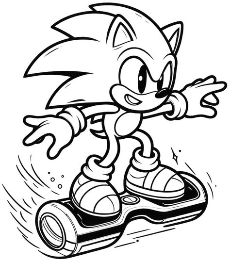 Sonic Clipart, Sonic The Hedgehog Coloring Pages, Sonic The Hedgehog Coloring, Dinosaur Coloring Pages For Kids, Sonic Coloring Pages, Hedgehog Colors, Merry Christmas Coloring Pages, Frozen Coloring Pages, Boys Prints