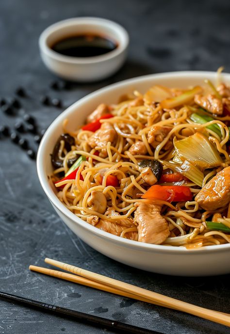 Learn How to Cook Chow Mein Recipe For Free | Recipes You'll Love, Made Easy! Chow Mein Photography, Chow Mein Recipes, Trendy Recipes, Chow Mein Recipe, Noodles Recipes, Chicken Chow Mein, Chinese Cooking Wine, Savory Food, How To Cook Beans