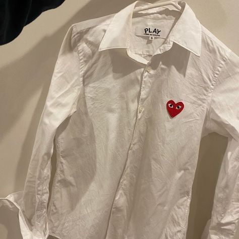 commes des garçons (CDG) work shirt Cdg Shirt, Picnic Foods, Work Shirt, Work Shirts, Comme Des Garcons, Chef's Jackets, Polo Ralph Lauren, Men's Polo Shirt, Mens Tops