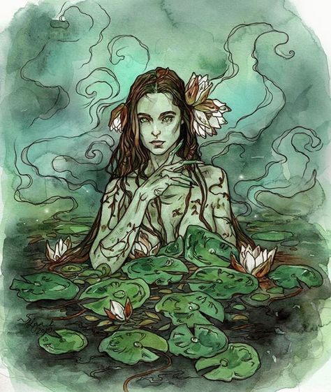 Liiga Klavina en Instagram: “🌙 #illustration #watercolors #nāra #watercreature #painting #liigaklavina #traditionalart #waterlily #waterlilypond” Buku Harry Potter, Instagram Illustration, Belek, Lily Pond, Art Moderne, Lily Pads, In Water, Pretty Art, Style Board