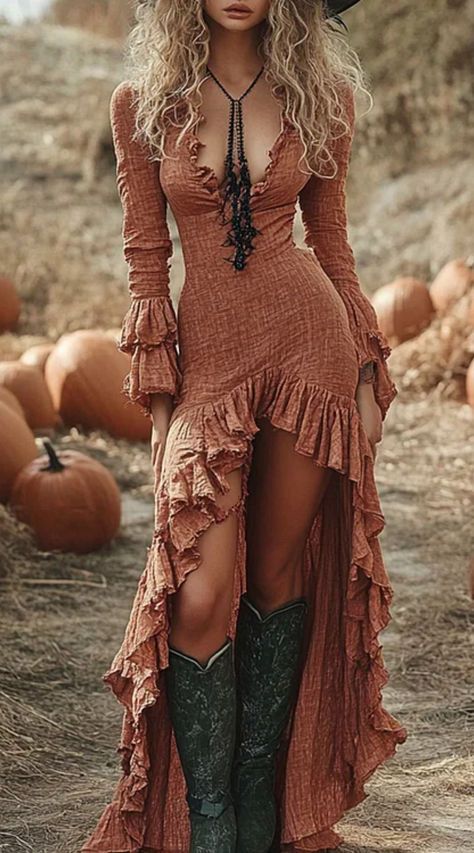 💋 Tailored for winter. 📣 50% off everything in the boutique today. Shop for amazing gifts, pick out the perfect Christmas present for your family or buy some for yourself. Western Chic Fashion, Cowgirl Style Outfits, Western Dresses, Western Outfits, Floral Midi Dress, Vintage Halloween, Cute Fashion, Gorgeous Dresses, Crochet Bag