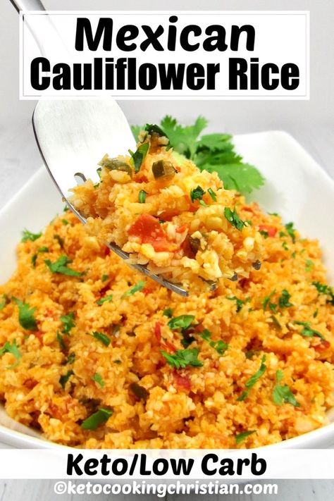 Alternative To Rice, Mexican Cauliflower Rice, Mexican Cauliflower, Jalapeño Peppers, Mexican Flavors, Low Carb Mexican, Boiled Egg Diet Plan, Low Carb Sides, Low Carb Side Dishes