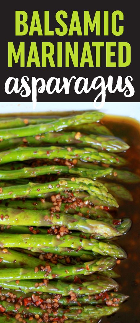 Marinated Asparagus, Asparagus Balsamic, Asparagus Recipes Oven, Grilled Asparagus Recipes, Asparagus Recipes Baked, Balsamic Recipe, Asparagus Recipes, How To Cook Asparagus, Asparagus Recipe