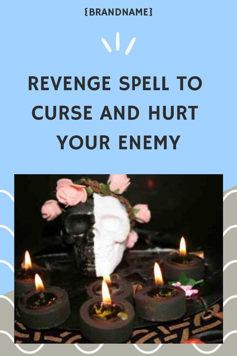 Revenge Spell to Curse and Hurt your Enemy Curse spells are magical spells that anyone can use to inflict pain on another or hurt them in a specific way. If you desire to take revenge on someone, you can use a curse spell on them. With this spell, you can bring the mind of the target under control and influence him or her in all possible ways. This spell will help you meet the same type of pain that the enemy has been inflicting on you and make them suffer the way they have made you suffer. Powe Spells For Someone Who Wronged You, Spells For Bullies, Spells To Ruin Someones Life, Guilt Spell, Make Them Suffer, Revenge Spell, Magical Spells, Curse Spells, Revenge Spells