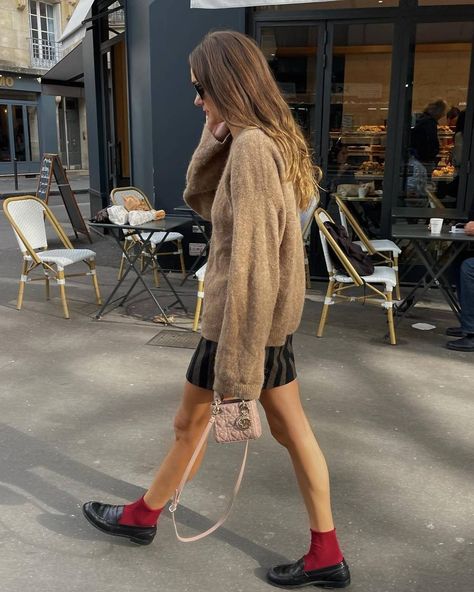 4 Winter Shoe Trends to Put on Your Shopping List | Who What Wear Best Winter Shoes, Winter Shoe Trends, Bold Socks, Classic Black Boots, All White Sneakers, Leather Mary Jane Flats, Dress Up Jeans, Leather Biker Boots, Winter Fashion Boots