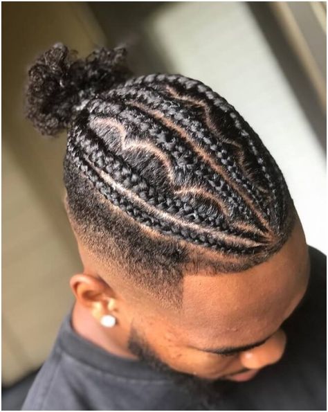 21 Braids For Men To Uplift Your Personality Braid Men, Worst Hairstyles, Worst Haircuts, Man Braid, Amazing Braids, Braids Bun, Bun Braid, Hottest Haircuts, Braids With Fade