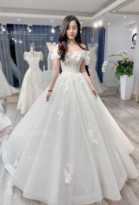 Korean Wedding Dress Princesses, Korean Wedding Dress Gowns, Wedding Gown Korean, Wedding Dress Asian, Korean Wedding Dresses, Wedding Dress Korean Style, Wedding Dress Korean, Wedding Dresses Korean, Korean Wedding Dress