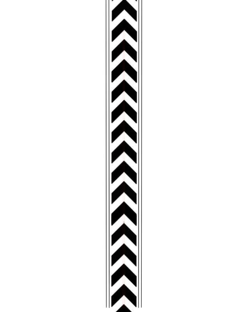 Arrow Band Tattoo Design, Bandit Tattoo Ideas, Arrow Arm Band Tattoo, Arrow Band Tattoo, Band Tattoo Stencil, Arm Band Tattoo Designs, Band Stencil, Chevron Tattoo, Circle Tattoo Design