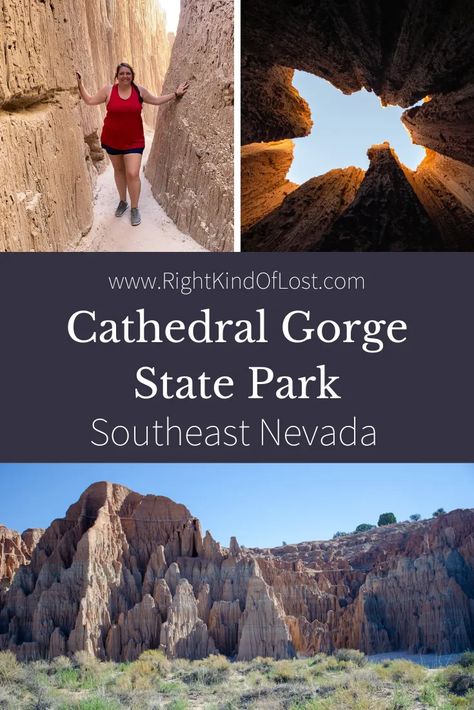 Cathedral Gorge State Park Nevada, Cathedral Gorge, Gorges State Park, Great Basin, Places To Explore, Park Trails, Usa States, Trail Maps, Picnic Area