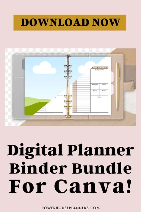 The best digital planner binder mockup bundle to make digital planning easy on Canva! #digitalplanner #canva Planner Mockup, Best Digital Planner, Landscape Planner, Stationery Journal, Product Mockup, Stationery Mockup, Digital Elements, Planner Binder, Digital Planning