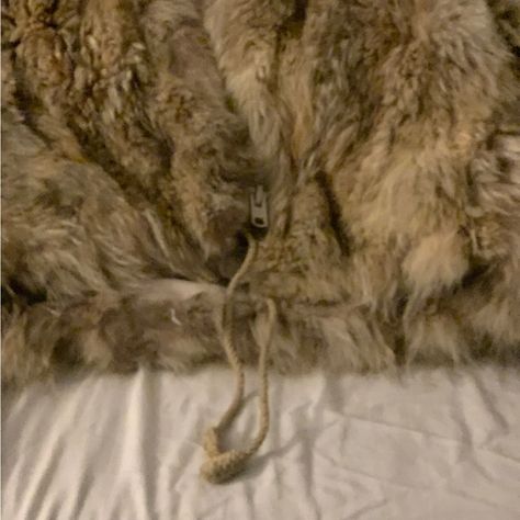 Real Coyote Fur Jacket Size M Excellent Condition Coyote Fur, Fur Jacket, Jackets For Women, Color