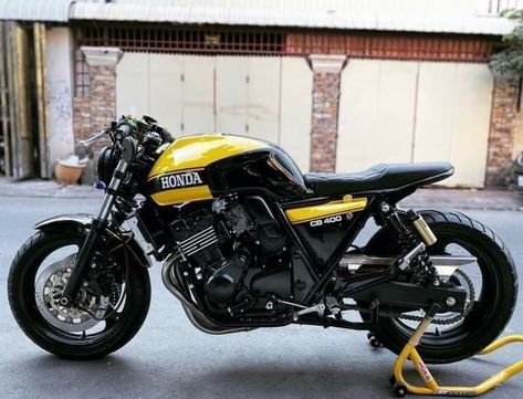 Cb400 Modified, Cb400 Custom, 400cc Motorcycle, Cb400 Cafe Racer, Cafe Moto, Bike Modification, Suzuki Gsx 750, Cafe Racer Moto, Cb 300