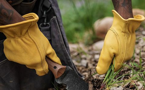 The 15 Best Work Gloves - GearMoose Leather Work Gloves, Handmade Leather Work, Bespoke Post, Cold Weather Gloves, Yellow Shop, Work Gloves, Mens Gloves, Pig Skin, Leather Gloves