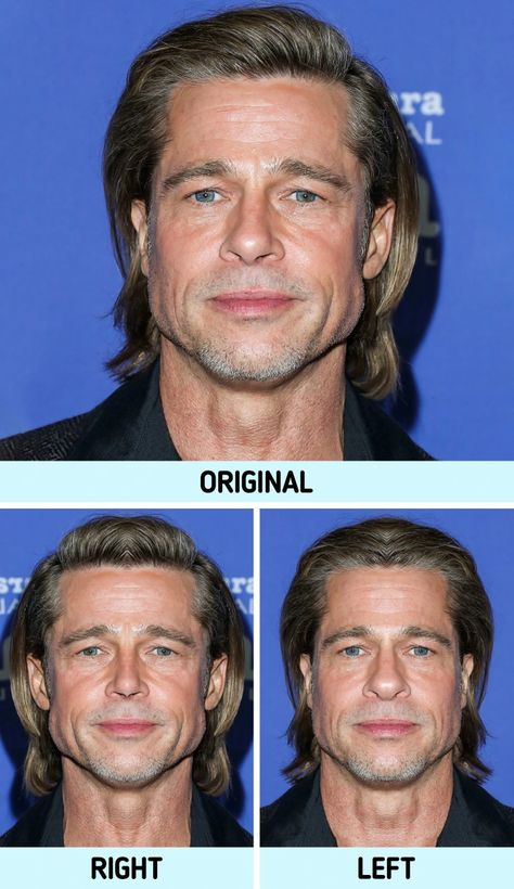 What 12 Celebs Would Look Like If Their Faces Were Symmetrical / Bright Side Full Cheeks, People Faces, Age Difference, Fashion Landscape, Chosen Family, Welcome To The Family, Special Occasion Outfits, George Clooney, Family Fashion