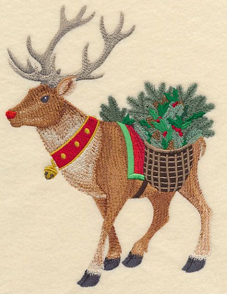 Embroidery Christmas Stocking, Make Christmas Wreaths, Library Embroidery, Machine Embroidery Christmas, Pine Boughs, Stocking Designs, Holiday Embroidery, Felt Crafts Christmas, Christmas Embroidery Patterns