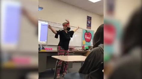 Texas student hits teacher in viral video, tells her mom: "She's Black and pissing me off" Viral Video, Tell Her, Apple News, Viral Videos, Talk Show, Texas, Black