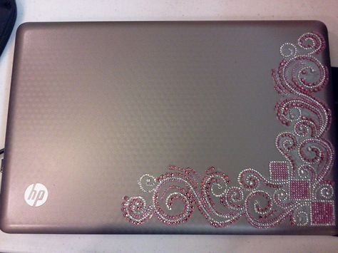 00s Phone, Laptop Decoration, Mini Mirror, Laptop Design, Macbook Covers, Fashion Mood Board, Pink Girly Things, Luminous Colours, Computer Case