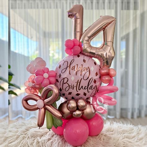 🎈MEET MINI LOVO!🎈Our smallest balloon arrangement, Perfect for adding fun vibes to any spot—dinner, picnics, or parties on the go. Add a number balloon for that extra pop! . . . #LovoBalloonsAndGifts #LovoBalloon #balloonbouquet #balloonmarquee #numberballoon #balloonstack #balloonart #premiumballoondisplay #brisbaneballoons #brisbaneballoonartist #balloonartistaustralia #balloondecor Birthday Balloon Bouquet, Small Balloons, Balloon Display, Balloon Arrangements, Balloon Gift, Number Balloons, 13th Birthday, Balloon Bouquet, Balloon Art